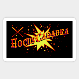 HOCUSCADABRA Sticker